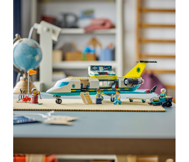 LEGO City 60465 Samolot pogotowia ratunkowego - 1331642 - zdjęcie 9